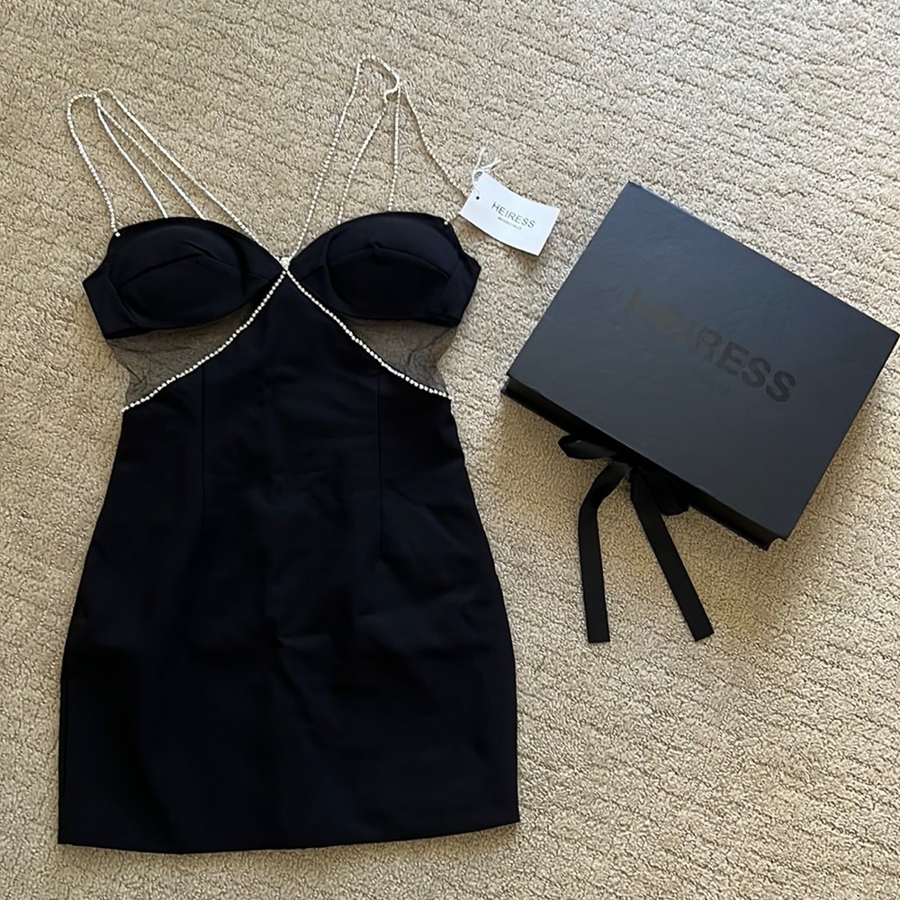 Heiress Beverly Hills Diamante Dress